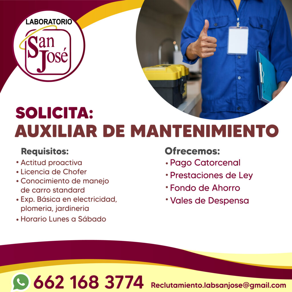 Se solicita auxiliar de mantenimiento 3_Mesa de trabajo 1